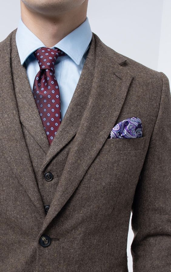 Grootste vervorming lawaai Dobell Oatmeal Donegal Tweed Kostuum | Dobell