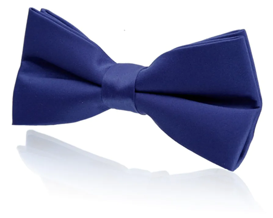Strik voor jongens, koningsblauw, polyester, voorgestrikt Strik voor jongens, koningsblauw, polyester, voorgestrikt