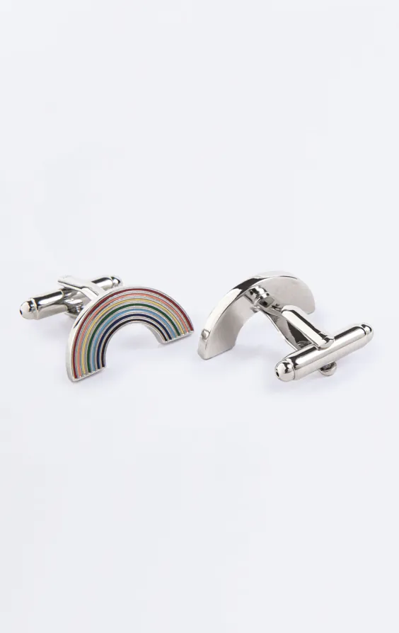 Regenboog manchetknopen - photo 1