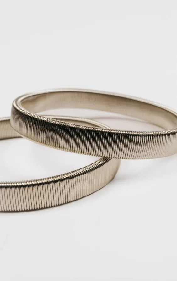 Zilveren Overhemd Armbanden - photo 1