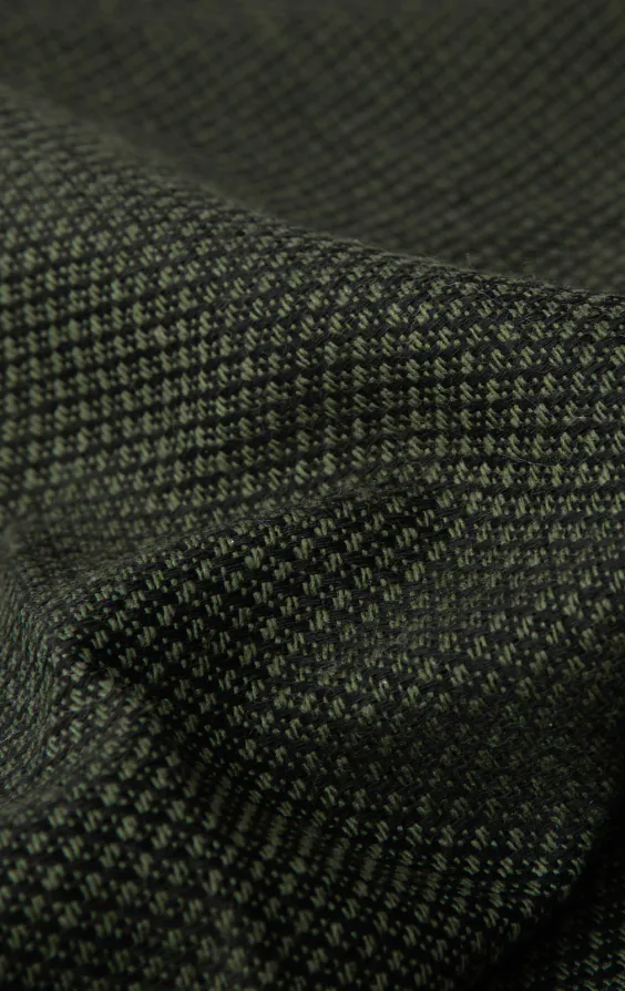 Groene geweven pochet - photo 1