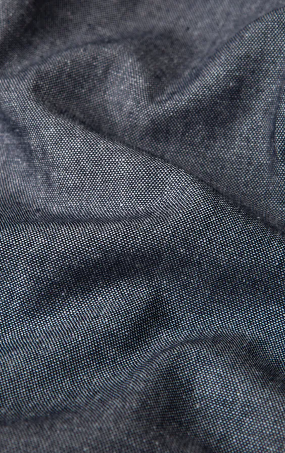 Blauw chambray overhemd - photo 5