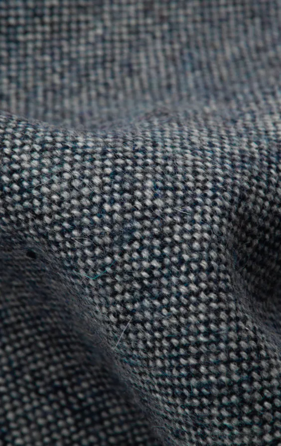 Blauw Donegal tweed kostuum - photo 8 Blauw Donegal tweed kostuum - photo 8
