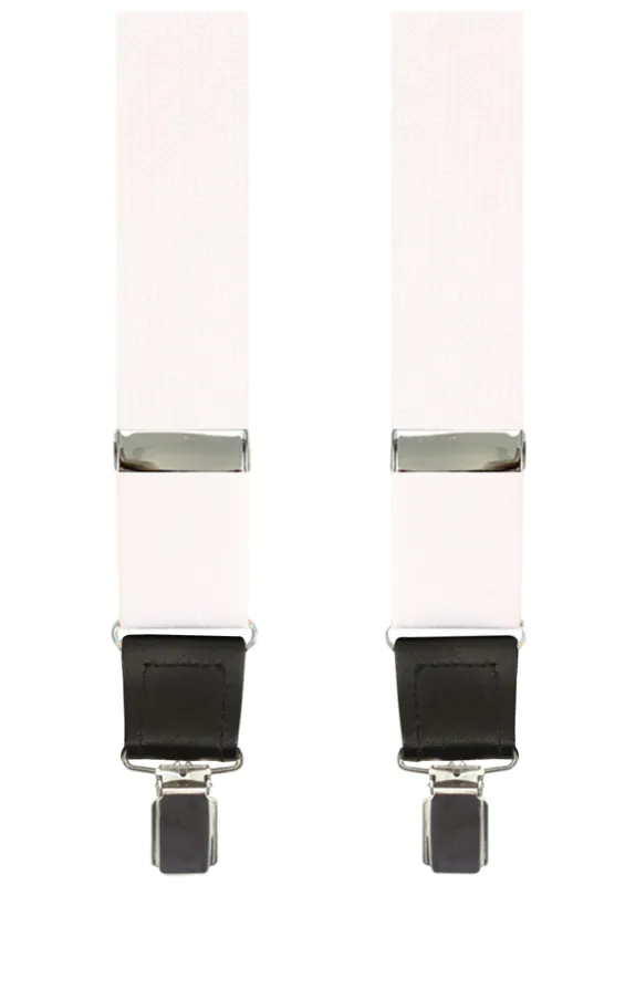 Luxe Witte Bretels - 35 mm - photo 1
