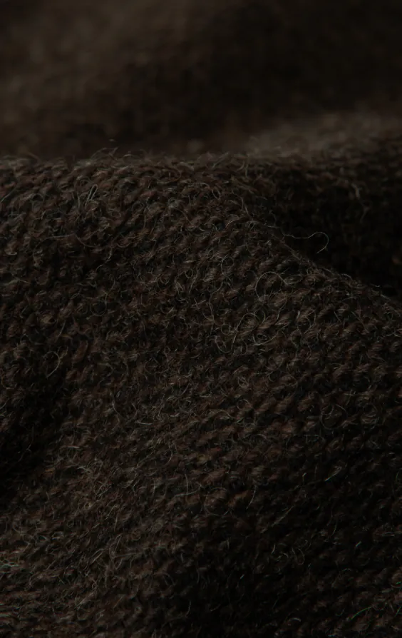 Bruin barleycorn tweed gilet met opgezette zakken - photo 4 Bruin barleycorn tweed gilet met opgezette zakken - photo 4