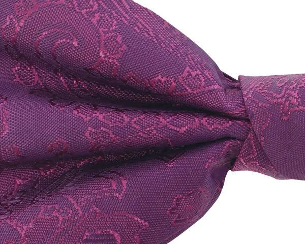 Jongens paarse paisley strik - photo 1