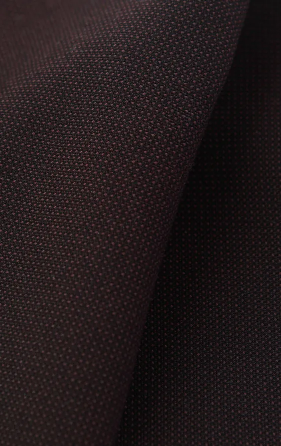 Bordeaux rood double breasted smoking gilet - photo 3