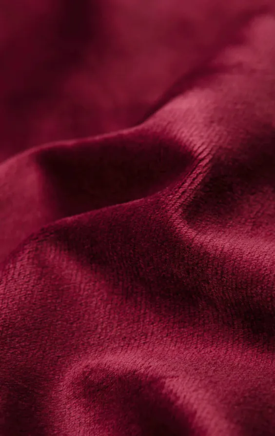 Bordeaux rood slim fit fluwelen smoking - photo 7 Bordeaux rood slim fit fluwelen smoking - photo 7