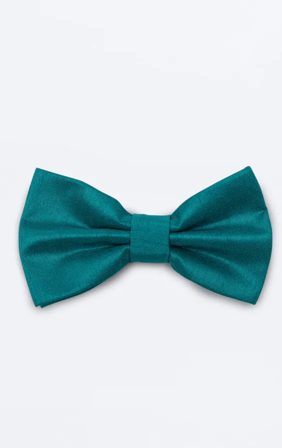 Strik in turkoois, polyester dupion, voorgestrikt