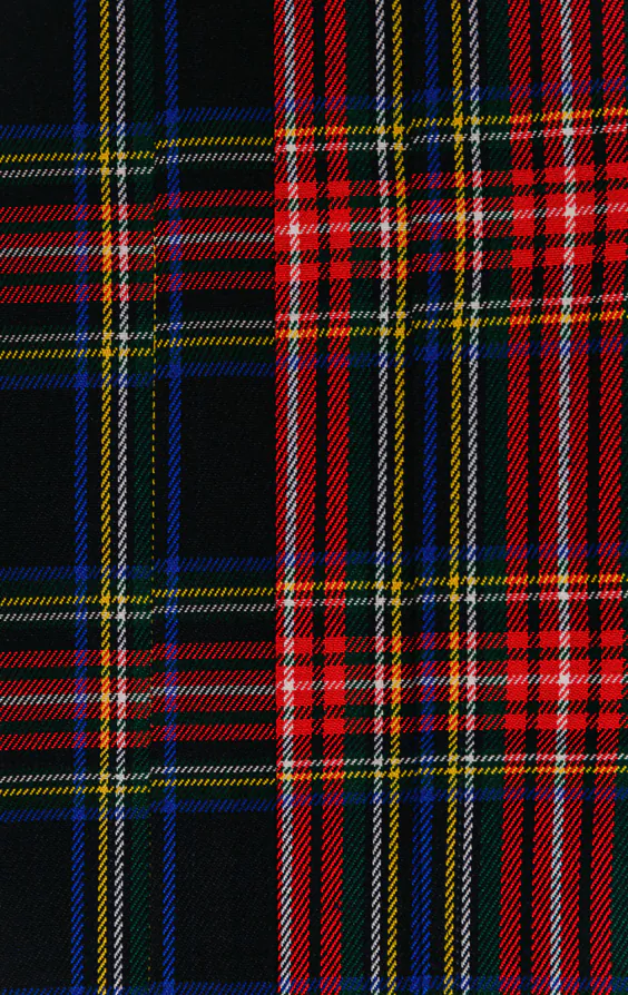 Navy tartan ruit cumberband - photo 1 Navy tartan ruit cumberband - photo 1