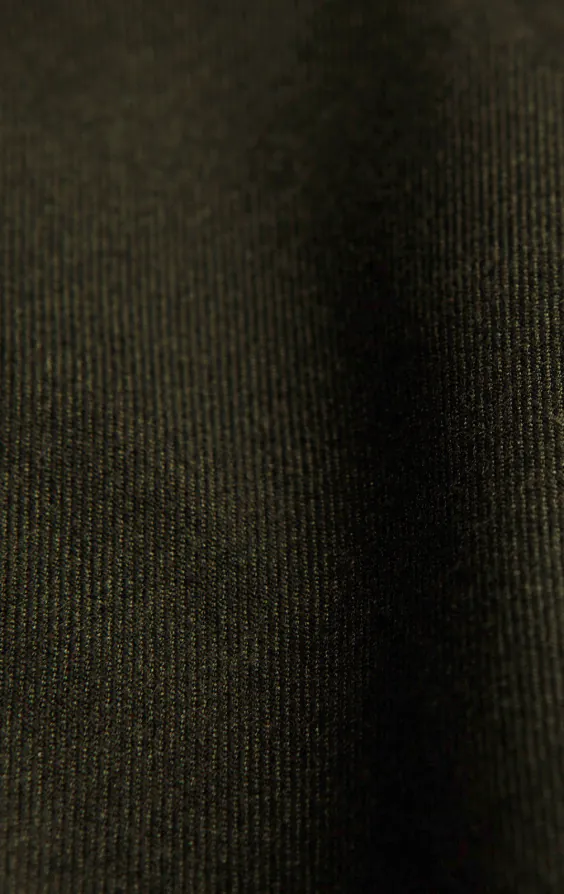 Donker groen twill gilet - photo 3 Donker groen twill gilet - photo 3