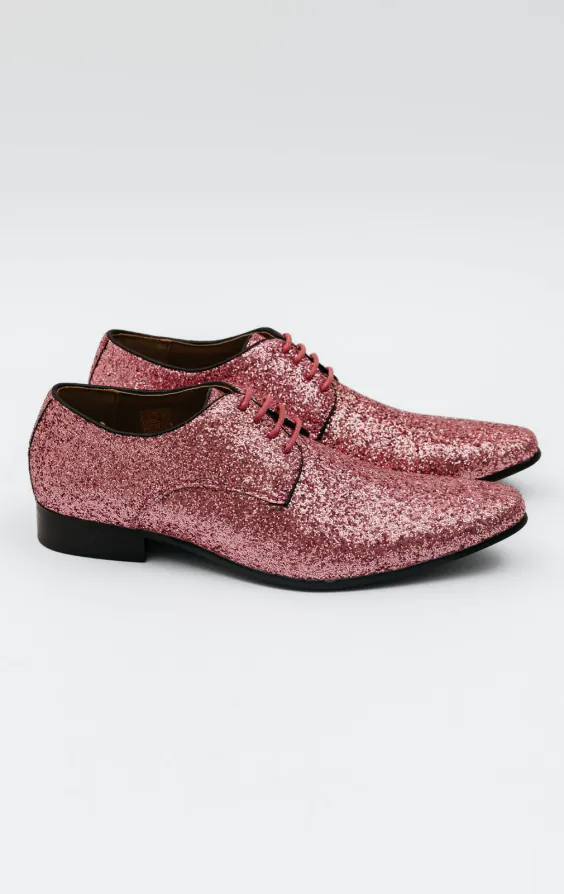 Roze glitter schoenen Roze glitter schoenen
