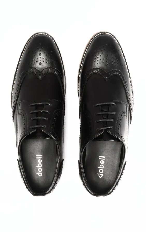 Zwarte derby brogue schoenen - photo 2 Zwarte derby brogue schoenen - photo 2