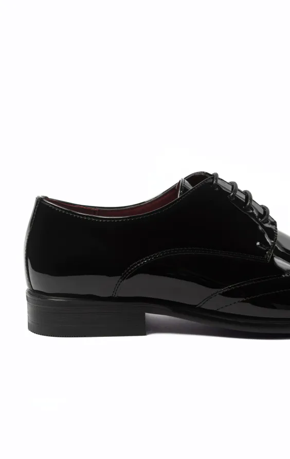 Zwart patent brogue schoenen - photo 4