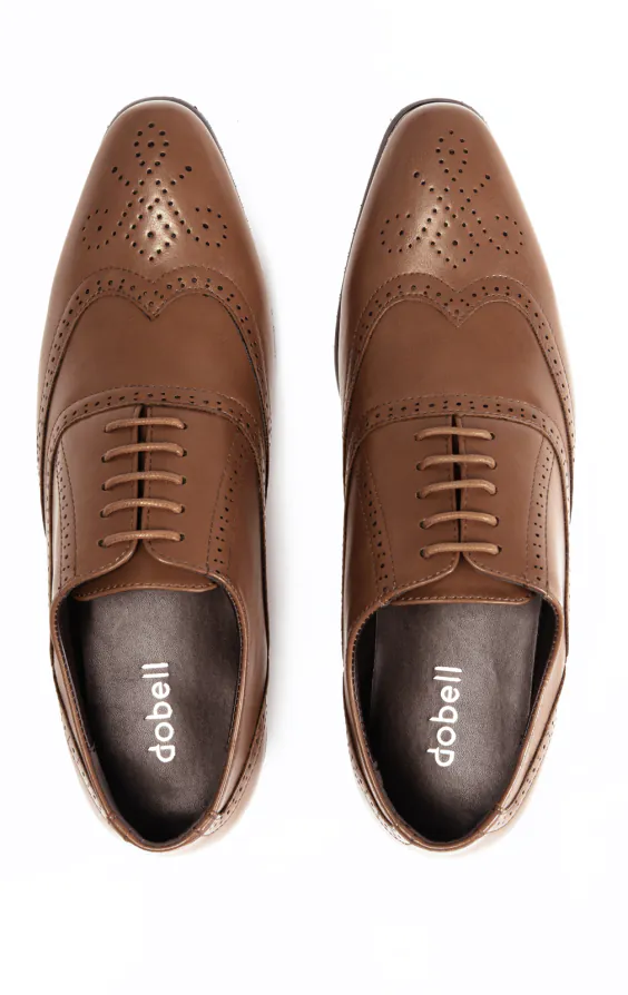 Tan oxford brogue schoenen - photo 2 Tan oxford brogue schoenen - photo 2