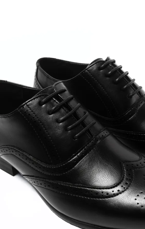 Zwarte oxford brogue schoenen - photo 3 Zwarte oxford brogue schoenen - photo 3