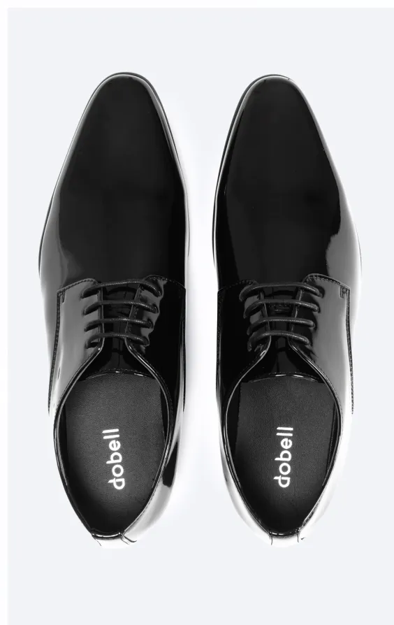 Zwarte moderne lakleren schoenen - photo 2 Zwarte moderne lakleren schoenen - photo 2