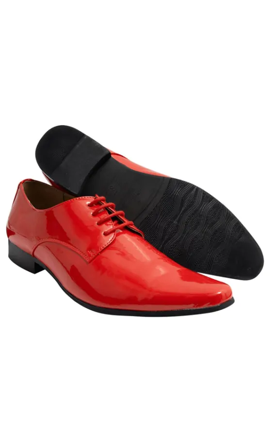Rode lakschoenen outlet