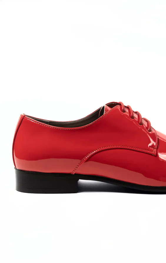 Rode moderne lakschoenen Dobell