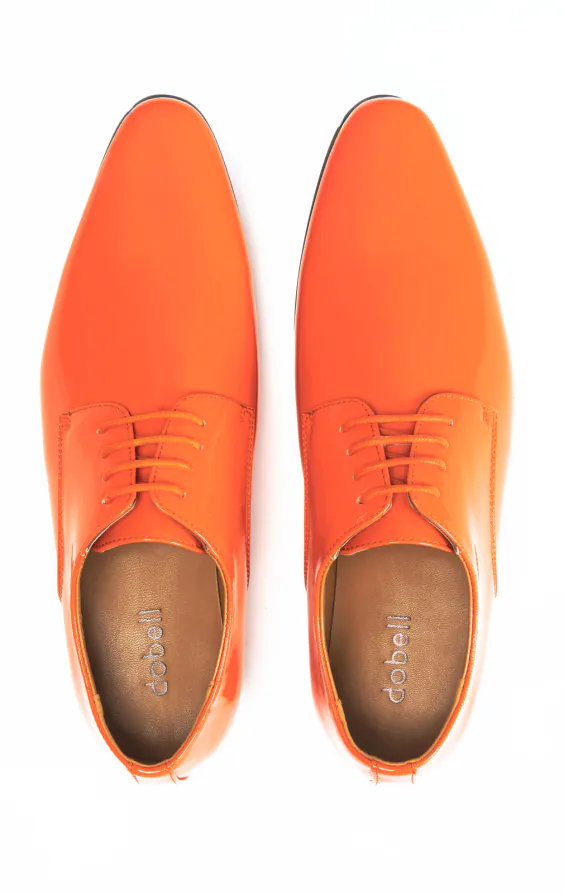 Oranje moderne lakschoenen - photo 2