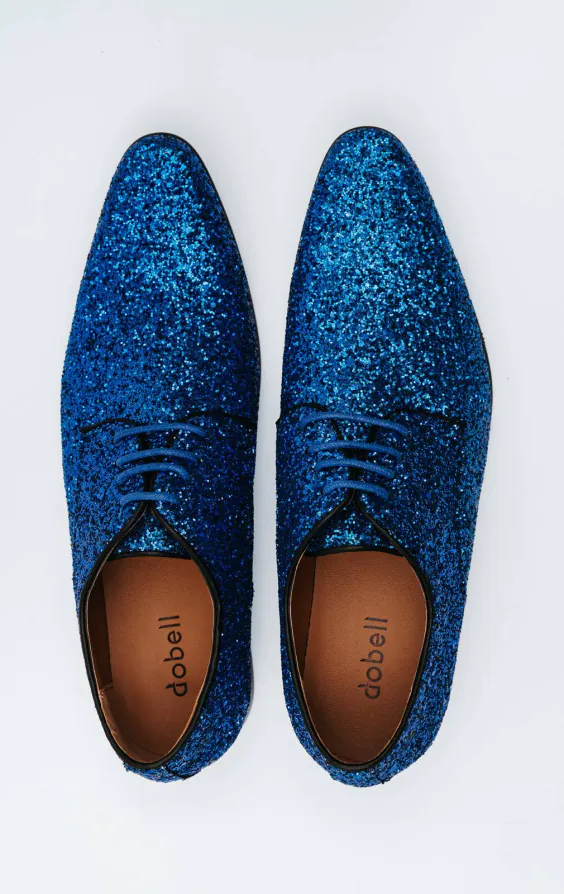 Blauw glitter schoenen - photo 2