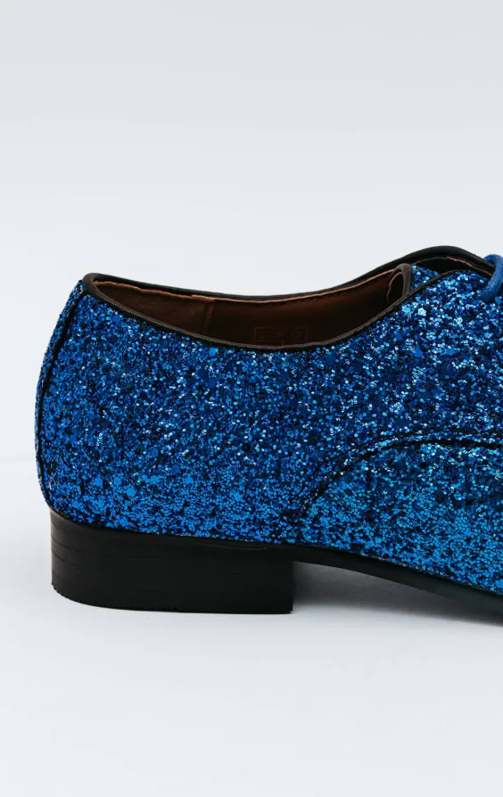 Blauw glitter schoenen - photo 4