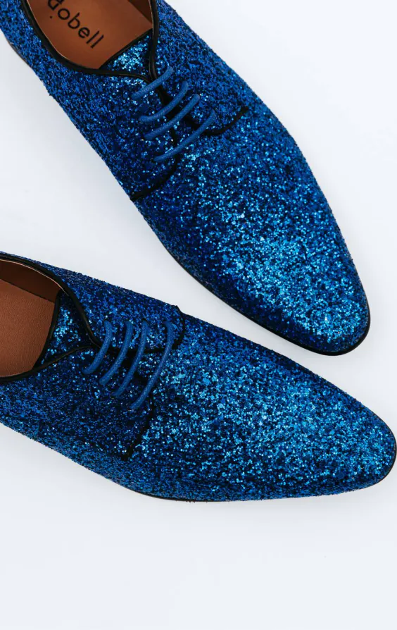 Blauw glitter schoenen - photo 1