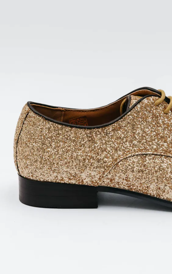 Gouden glitterschoenen - photo 4 Gouden glitterschoenen - photo 4