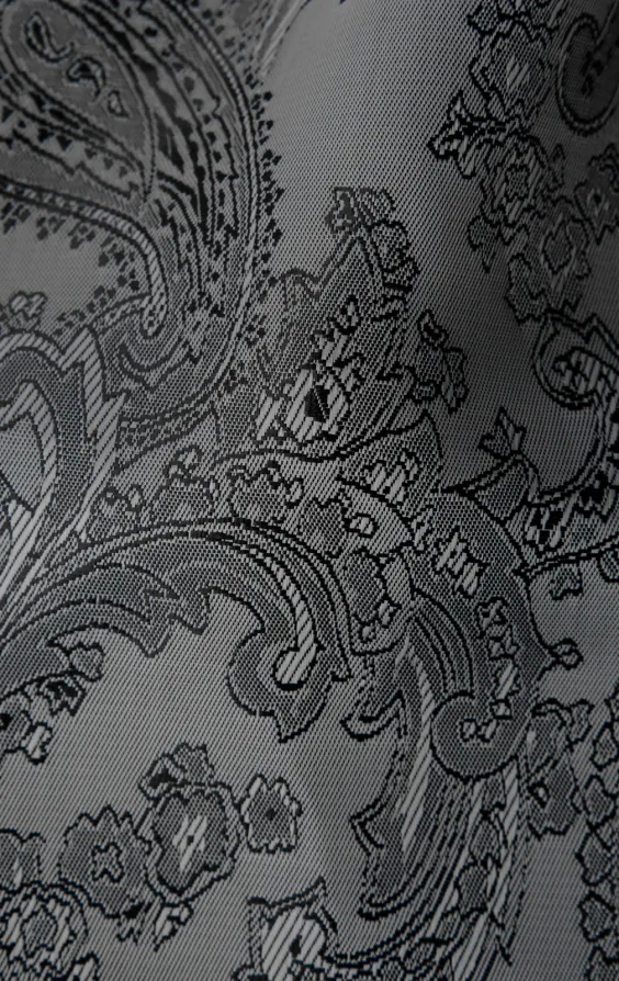 Grijs paisley strik - photo 2