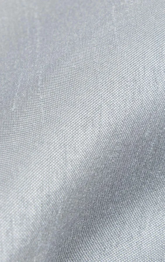 Zilver Polyester Dupion Pochet - photo 1