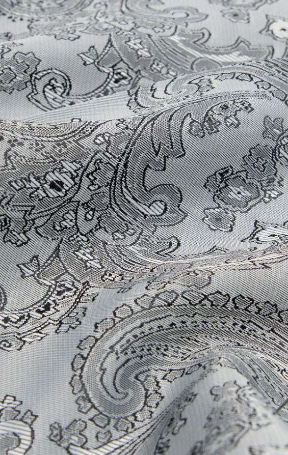 Grijs paisley pochet - photo 1