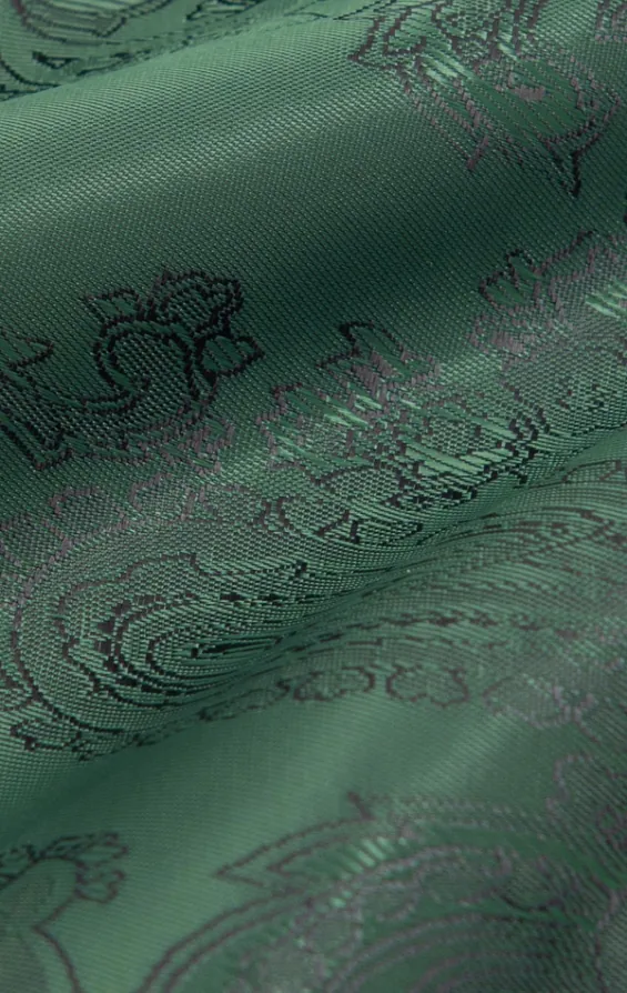 Racing groen paisley pochet - photo 1