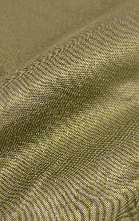 Groen Polyester Dupion Pochet - photo 1