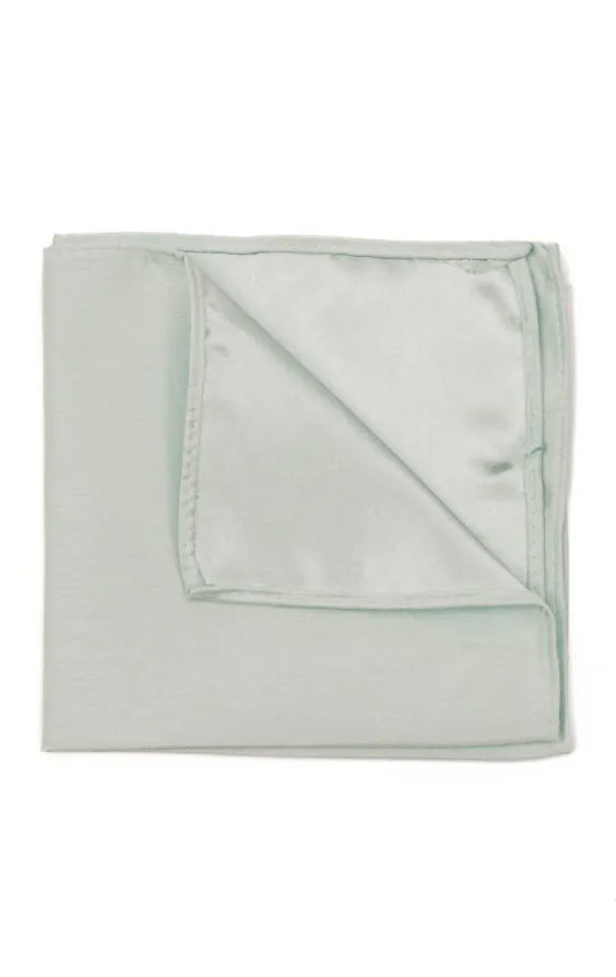 Lichtgroen Polyester Dupion Pochet