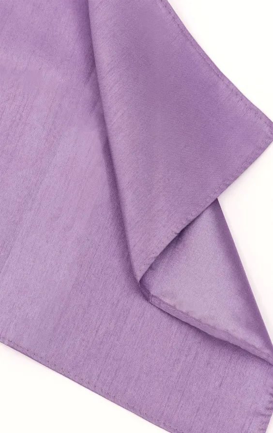 Lavendel Polyester Dupion Pochet - photo 1