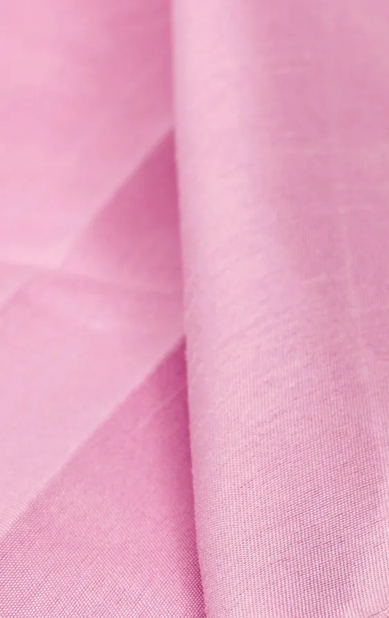 Roze Polyester Dupion Pochet - photo 2