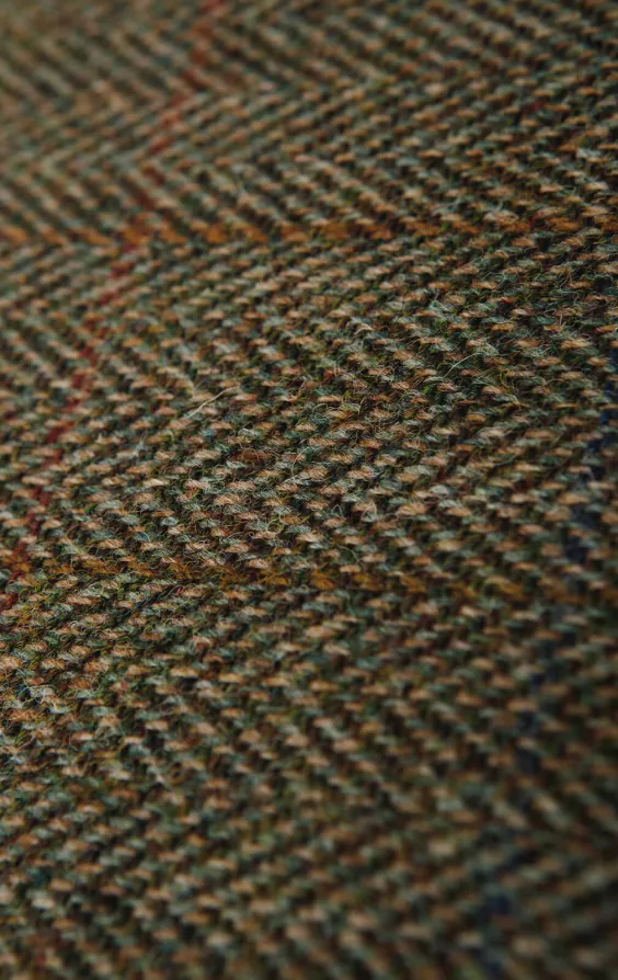 Harris Tweed groen geruit tweed colbert - photo 6