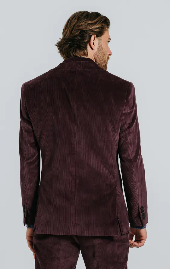 Bordeaux rood corduroy colbert - photo 1 Bordeaux rood corduroy colbert - photo 1