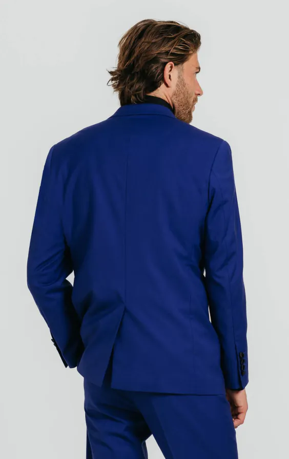 Hel blauw 3 delig smoking met piek revers - photo 2 Hel blauw 3 delig smoking met piek revers - photo 2