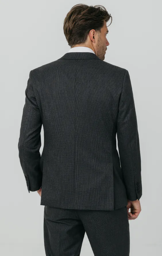 Charcoal Puppytooth geruit colbert - photo 5 Charcoal Puppytooth geruit colbert - photo 5