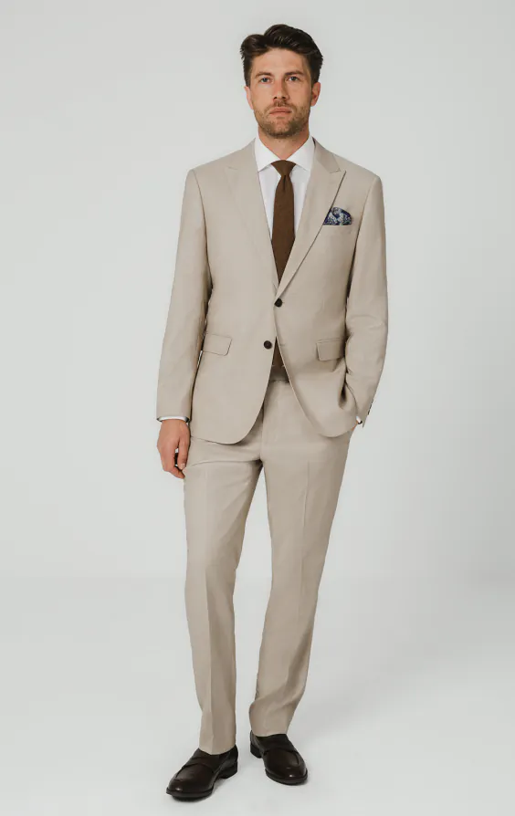 Stone sharkskin colbert - photo 1 Stone sharkskin colbert - photo 1