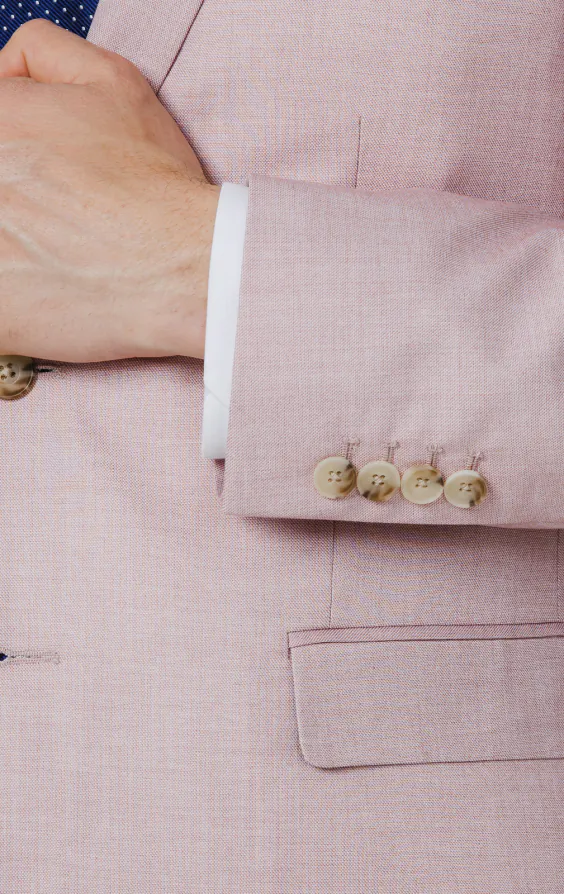 Roze sharkskin colbert - photo 2 Roze sharkskin colbert - photo 2