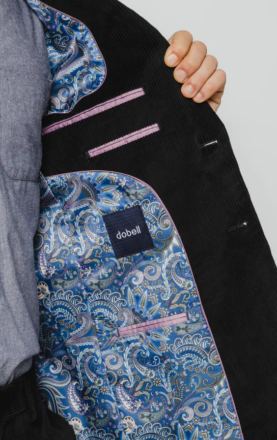 Zwart corduroy colbert - photo 4