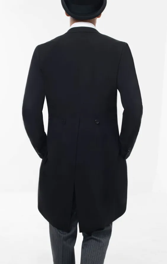 Zwart jacquet met gestreepte broek - photo 3 Zwart jacquet met gestreepte broek - photo 3