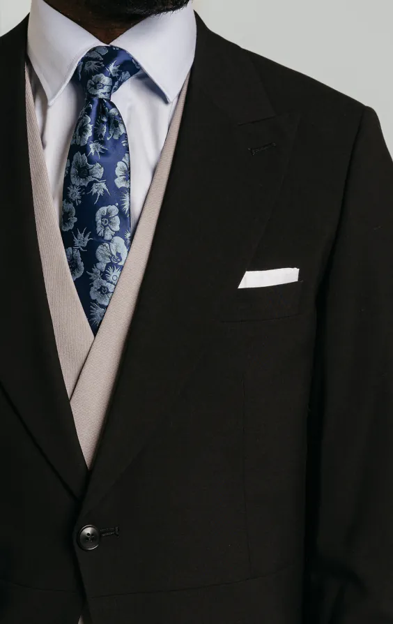 Zwart slim fit rok kostuum - photo 4