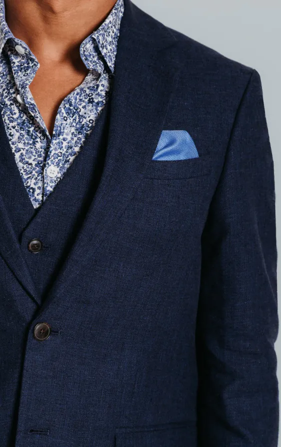 Navy linnen blazer - photo 3 Navy linnen blazer - photo 3