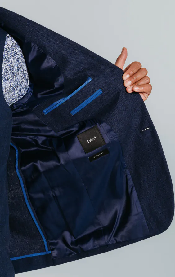 Navy linnen blazer - photo 4 Navy linnen blazer - photo 4