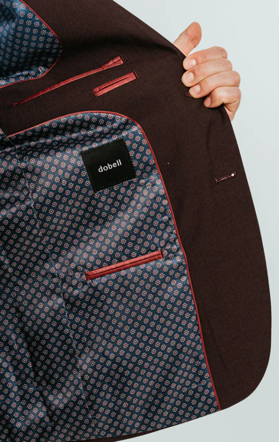 Bordeaux rood colbert - photo 4
