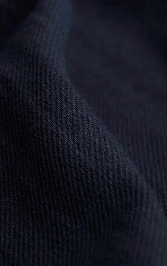 Navy linnen twill gilet - photo 4