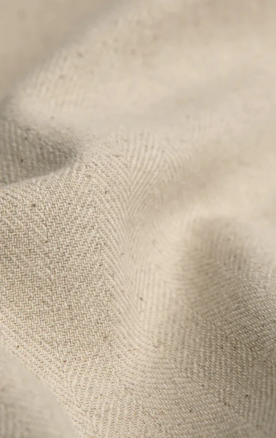 Havermout linnen visgraat gilet - photo 4